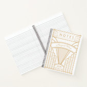 Classic Art Deco Pattern-laptop Notitieboek (Binnen)