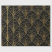 Classic Art Deco Seamless Pattern. Geometric Styli Cadeaupapier (Vlak)