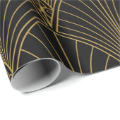 Classic Art Deco Seamless Pattern. Geometric Styli Cadeaupapier (Rol Hoek)