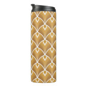 Classic art deco seamless pattern. Geometric styli Thermosbeker (Geroteerd rechts)