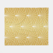 Classic Art Deco Seamless Pattern. Geometrische St Fleece Deken (Voorkant (Horizontaal))