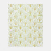 Classic Art Deco Seamless Pattern. Geometrische St Fleece Deken (Voorkant)