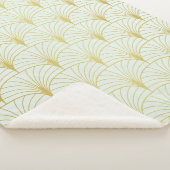 Classic Art Deco Seamless Pattern. Geometrische St Sherpa Deken (3/4)