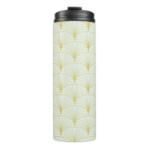 Classic Art Deco Seamless Pattern. Geometrische St Thermosbeker