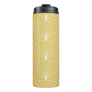 Classic Art Deco Seamless Pattern. Geometrische St Thermosbeker
