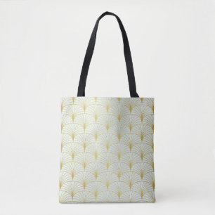 Classic Art Deco Seamless Pattern. Geometrische St Tote Bag