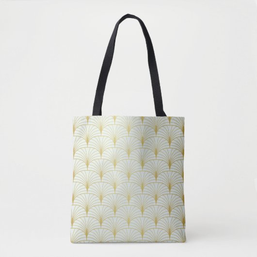 Classic Art Deco Seamless Pattern. Geometrische St Tote Bag (Voorkant)