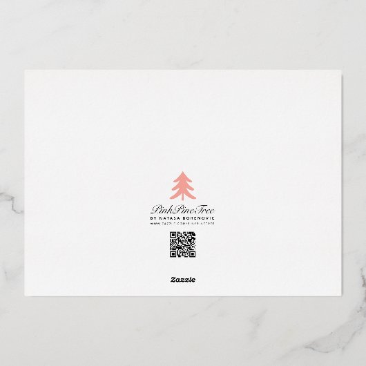 Classic Art Deco Zwart Goud Save the Date Folie Uitnodiging (Achterkant)