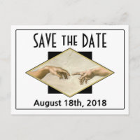 Classic Art Gay Wedding Bewaar de datum