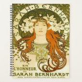 Classic Art Nouveau Poster Design Planner (Voorkant)