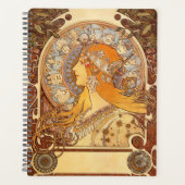 Classic Art Nouveau Poster Design Planner (Voorkant)