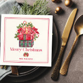 Classic Assorted Cadeaus Kerstvakantie Servet