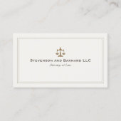 Classic Attorney Visitekaartje (Voorkant)