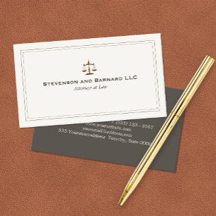Classic Attorney Visitekaartje