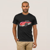 Classic Austin-Healey Abstract T-shirt (Voorkant volledig)