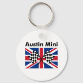 Classic Austin Mini Sleutelhanger (Voorkant)