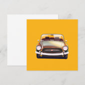  Classic auto Aankondiging (Voorkant / Achterkant)