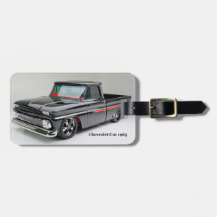 Classic auto afbeelding voor Bagage-Label-lederen Bagagelabel