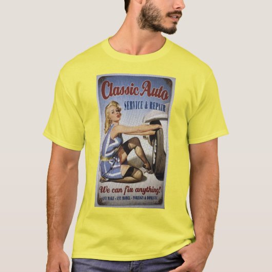 Classic Auto  Meisje T-shirt (Voorkant)