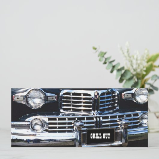 CLASSIC AUTO SHOW AUTO INVITATION VAN PARTIJ UITSC KAART (Staand voorkant)