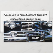 CLASSIC AUTO SHOW AUTO INVITATION VAN PARTIJ UITSC KAART (Voorkant / Achterkant)