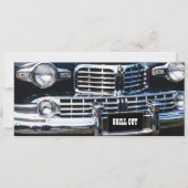 CLASSIC AUTO SHOW AUTO INVITATION VAN PARTIJ UITSC KAART (Voorkant)