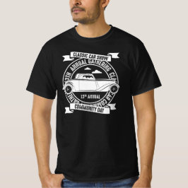 Classic auto show communitydag t-shirt