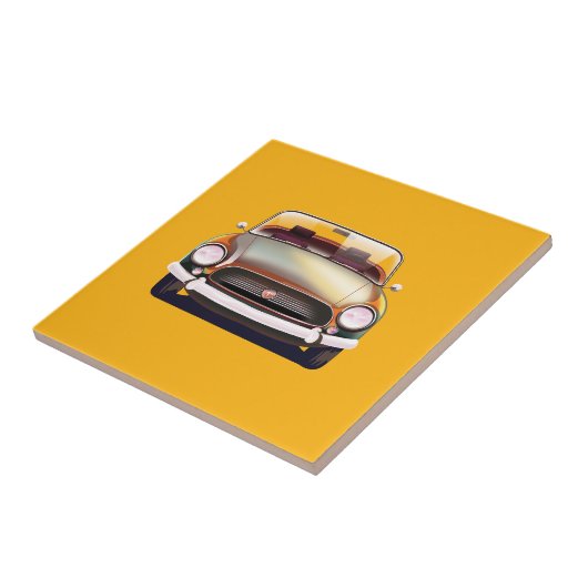  Classic auto Tegeltje (Zijkant)