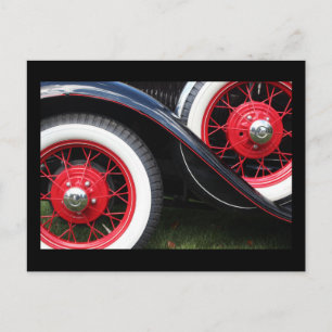 Classic autoband briefkaart