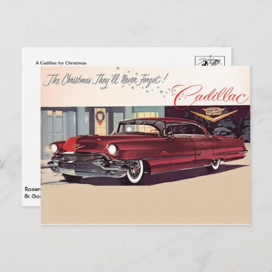 Classic Automobile Briefkaart (Voorkant / Achterkant)