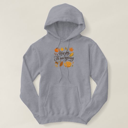 Classic Autumn/Thanksgiving  Hoodie (Design voorkant)