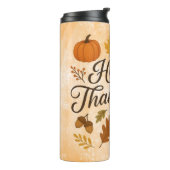 Classic Autumn/Thanksgiving  Thermosbeker (Gedraaid links)