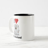 Classic Avion Coffee Mok (Voorkant links)