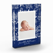 Classic Baby Newborn Birth Photo Custom Fotoblokken (Links)