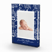 Classic Baby Newborn Birth Photo Custom Fotoblokken (Rechts)