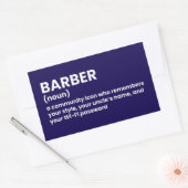 Classic Barber Definition Sticker (Envelop)
