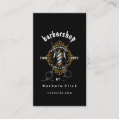 Classic Barbershop Visitekaartje het omgekeerde of (Voorkant)