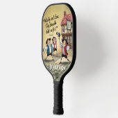 Classic Bard's Pickler - pickleball liefhebber Paddle (Links)