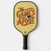 Classic Bard's Pickler - pickleball liefhebber Paddle (Achterkant)