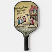 Classic Bard's Pickler - pickleball liefhebber Paddle (Voorkant)