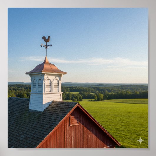 Classic Barn Cupola Poster (Voorkant)