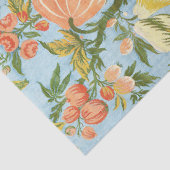 Classic Baroque Floral Fruit Damask Textile Tissuepapier (Detail)