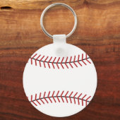 Classic Baseball Keychain Gift (Achterkant)