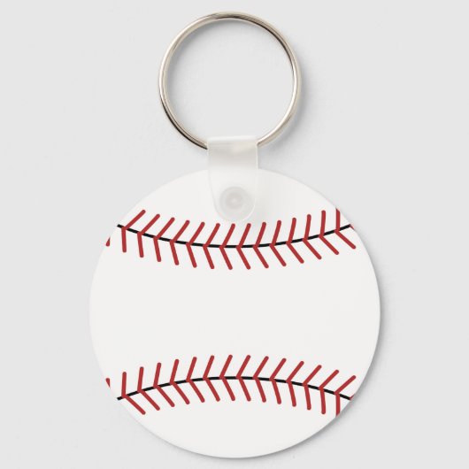 Classic Baseball Keychain Gift (Achterkant)