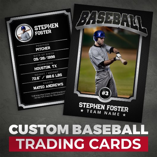 Classic Baseball Trading Kaart voor honkbalspeler Contactkaartje