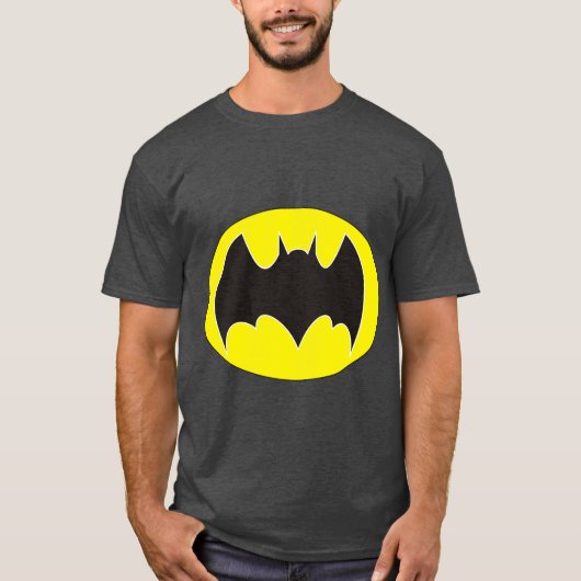 Classic Batman Emblem Shirt – Superheld Fan Appare (Voorkant)