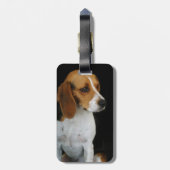Classic Beagle Bagagelabel (Achterkant verticaal)