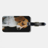 Classic Beagle Bagagelabel (Achterkant horizontaal)