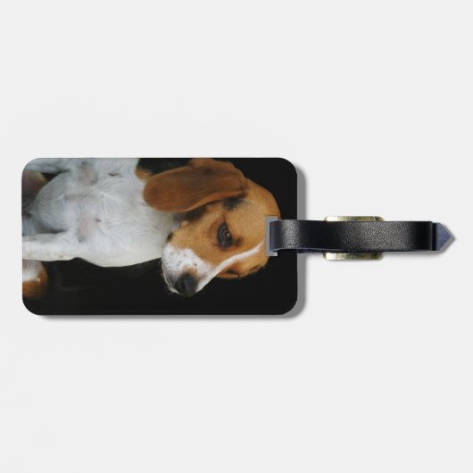 Classic Beagle Bagagelabel (Achterkant horizontaal)