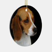 Classic Beagle Keramisch Ornament (Rechts)
